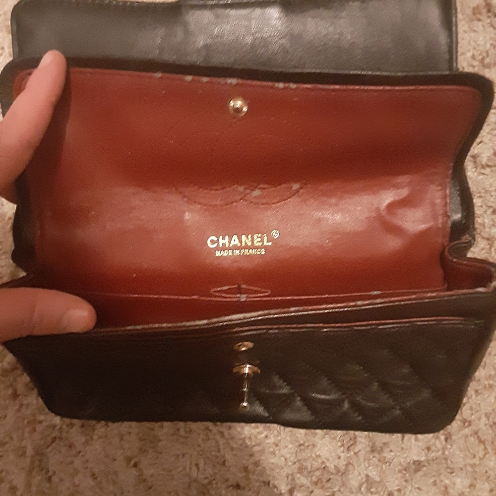 Chanel rectangular black - Picture 5 of 6